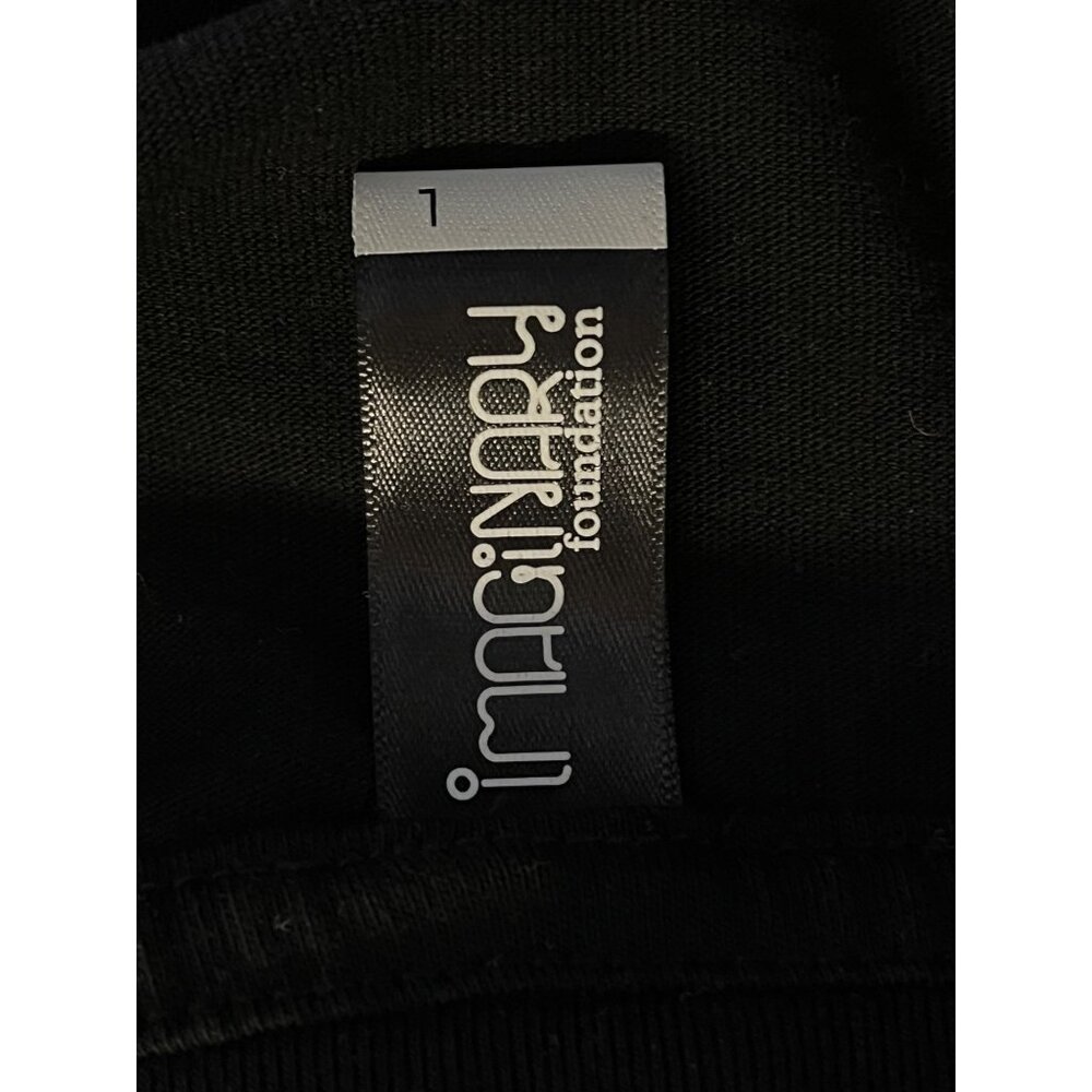Imaginary Foundation Mens Large Fluid Rapture Crew Neck Shirt Black Orange Pink - Picture 5 of 6
